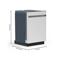GE Dishwasher Built-In Stainless Steel 24" 47dB - GBT600SSVFS