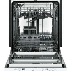 GE Dishwasher Built-In White 24