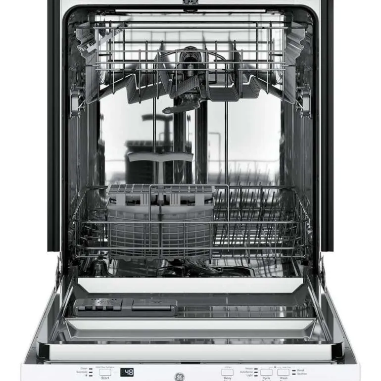 GE Dishwasher Built-In White 24" 51dB - GDT225SGLWW