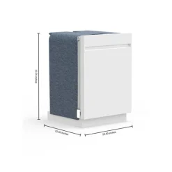 GE Dishwasher Built-In White 24" 50dB - GBT500SGVWW