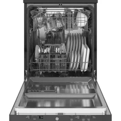 GE Dishwasher Portable Stainless Steel 24" 56dB - GPT225SSLSS