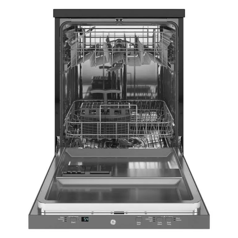 GE Dishwasher Portable Stainless Steel 24" 56dB - GPT225SSLSS