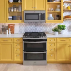 GE Double Oven Range Stainless Steel 30" Gaz Gas - JCGSS86SPSS