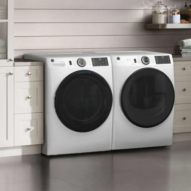 GE Dryer Front-Load White 28" - GFD55ESMNWW