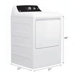 GE Dryer Front-Load White 27" - GTX34EBMRWS