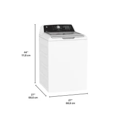 GE Dryer Top-Load White 27