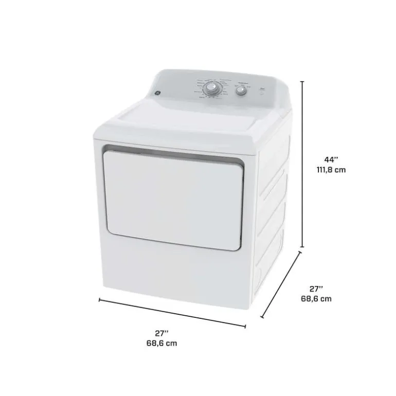 GE Dryer White 27" - GTD32EBMPWW