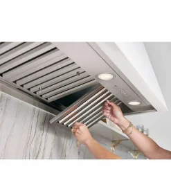 GE Hood Built-in Stainless Steel 34.25
