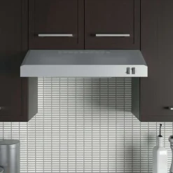 GE Hood Standard Stainless Steel 24