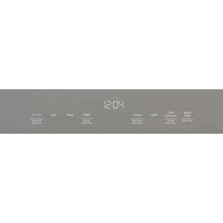GE Hood Wall Mount Stainless Steel 36" , 610 CFM - UVW9361SLSS