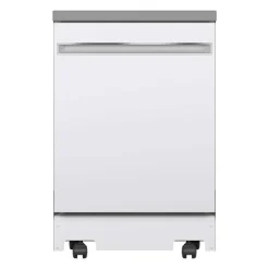 GE Portable Dishwasher Portable White 24