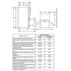GE Profile 28,7 Cu Ft 36 In Refrigerator Stainless Steel Bottom Freezer, French door - PGE29BYTFS