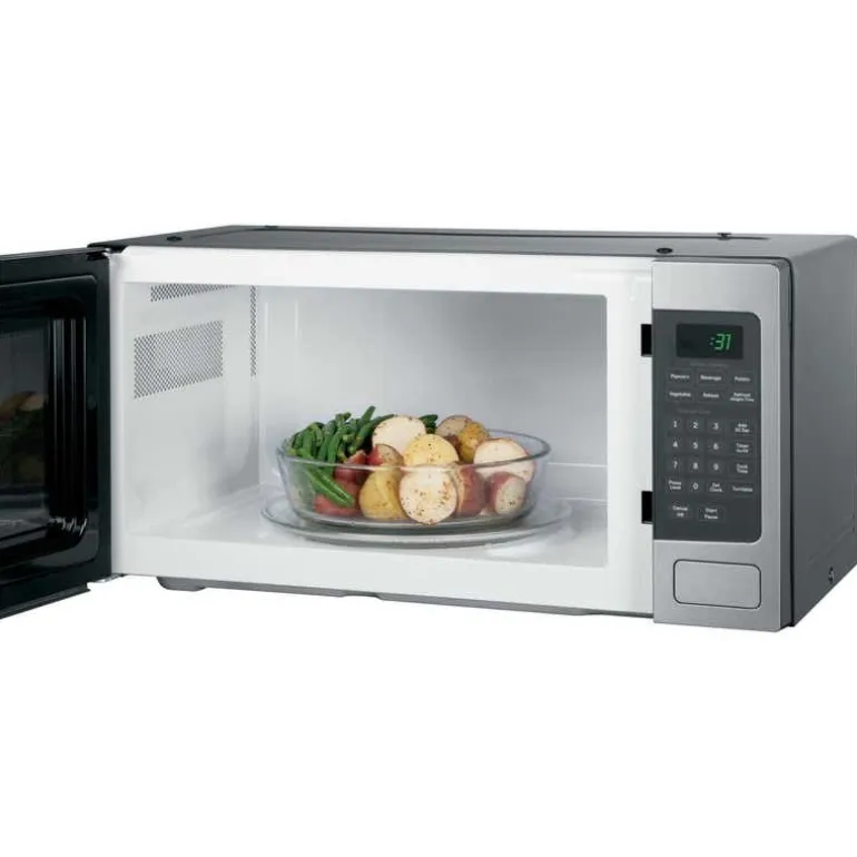 GE Profile 1.1 Cu Ft Microwave Stainless Steel 24" PEM10SFC
