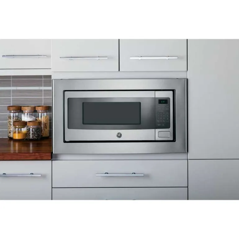 GE Profile 1.1 Cu Ft Microwave Stainless Steel 24" PEM10SFC