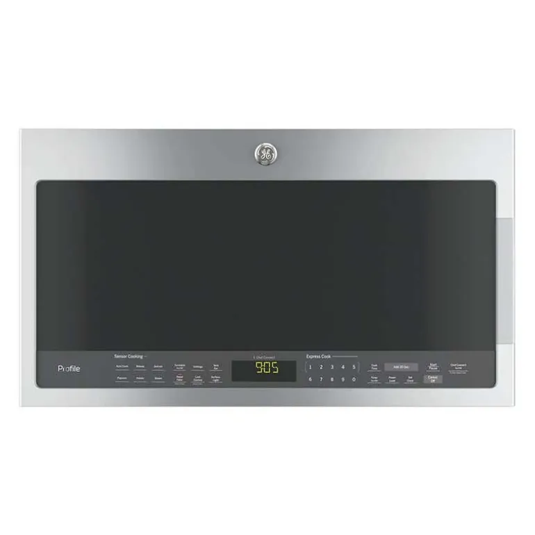 GE Profile 2.1 Cu Ft Microwave/Hood, Stainless Steel, 400 - PVM2188SJC