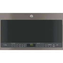 GE Profile 2.1 Cu Ft Microwave/Hood, Slate, 400 - PVM2188SLJC