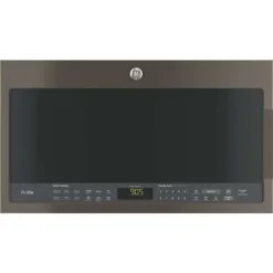 GE Profile 2.1 Cu Ft Microwave/Hood, Slate, 400 - PVM2188SLJC