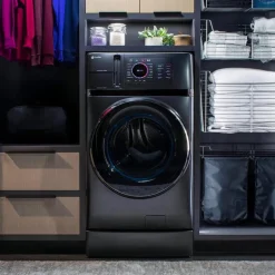 GE Profile 2 in 1 Dryer Washer, Carbon Graphite, 28