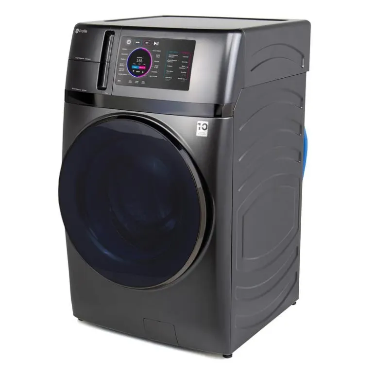 GE Profile 2 in 1 Dryer Washer, Carbon Graphite, 28", Front-Load - PFQ97HSPVDS