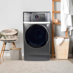 GE Profile 2 in 1 Dryer Washer, Carbon Graphite, 28