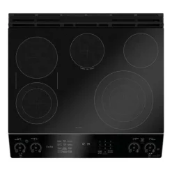 GE Profile 30 In Double Slide-In Range Stainless Steel 30
