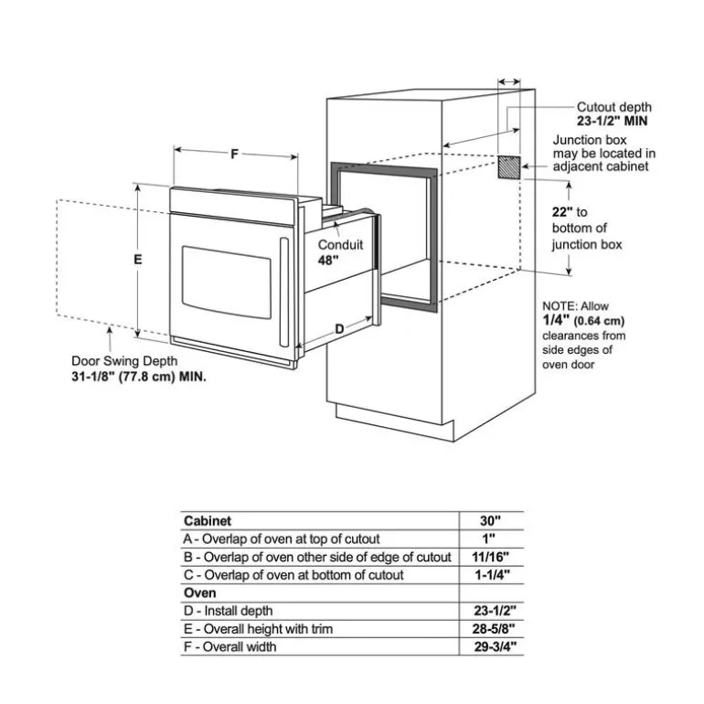 GE Profile Built-In Wall Oven Stainless Steel 30" Electric - PTS700LSNSS