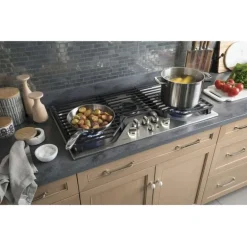 GE Profile Cooktop Gas Stainless Steel 36" Stainless Steel - PGP9036SLSS
