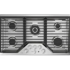GE Profile Cooktop Gas Stainless Steel 36