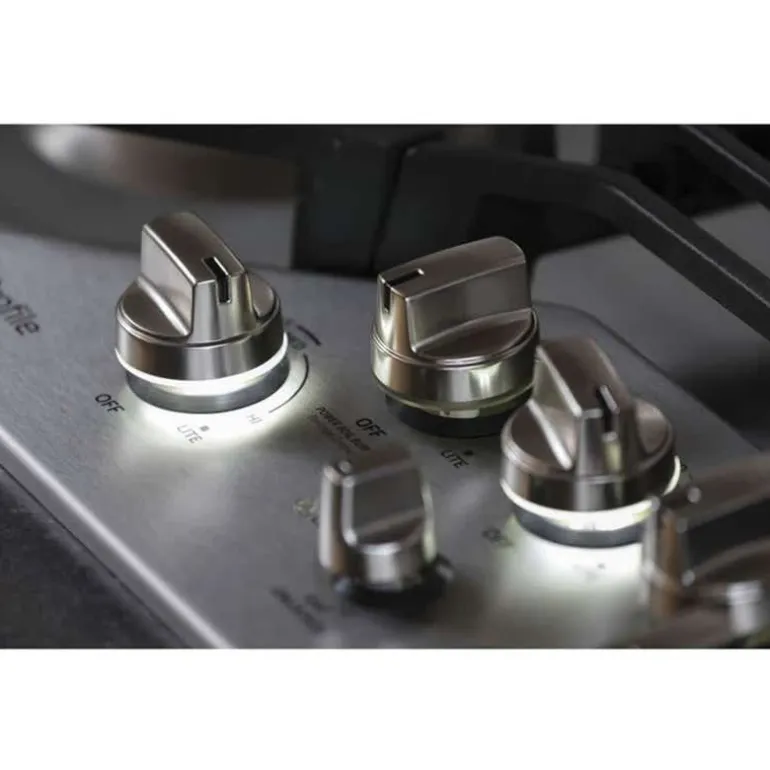 GE Profile Cooktop Gas Stainless Steel 36" Stainless Steel - PGP9036SLSS