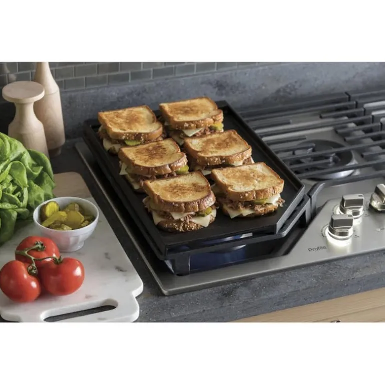 GE Profile Cooktop Gas Stainless Steel 36" Stainless Steel - PGP9036SLSS