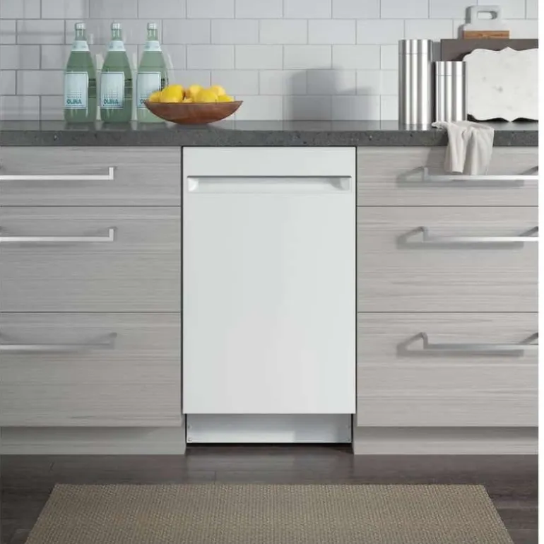 GE Profile Dishwasher Built-In White 18" 47dB - PDT145SGLWW