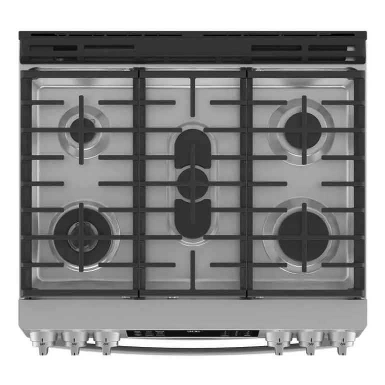 GE Profile Double Oven Range Stainless Steel 30" Gaz Gas - PCGS960YPFS