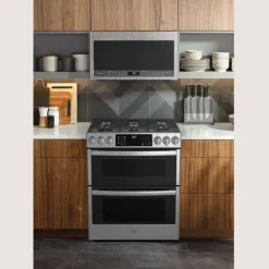 GE Profile Double Oven Range Stainless Steel 30