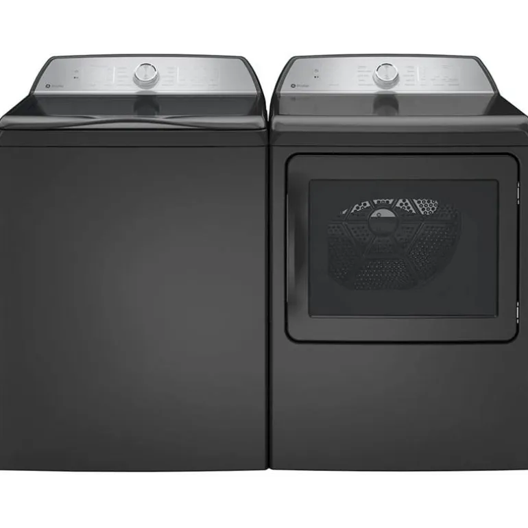GE Profile Dryer Black Stainless 27" - PTD60EBMRDG