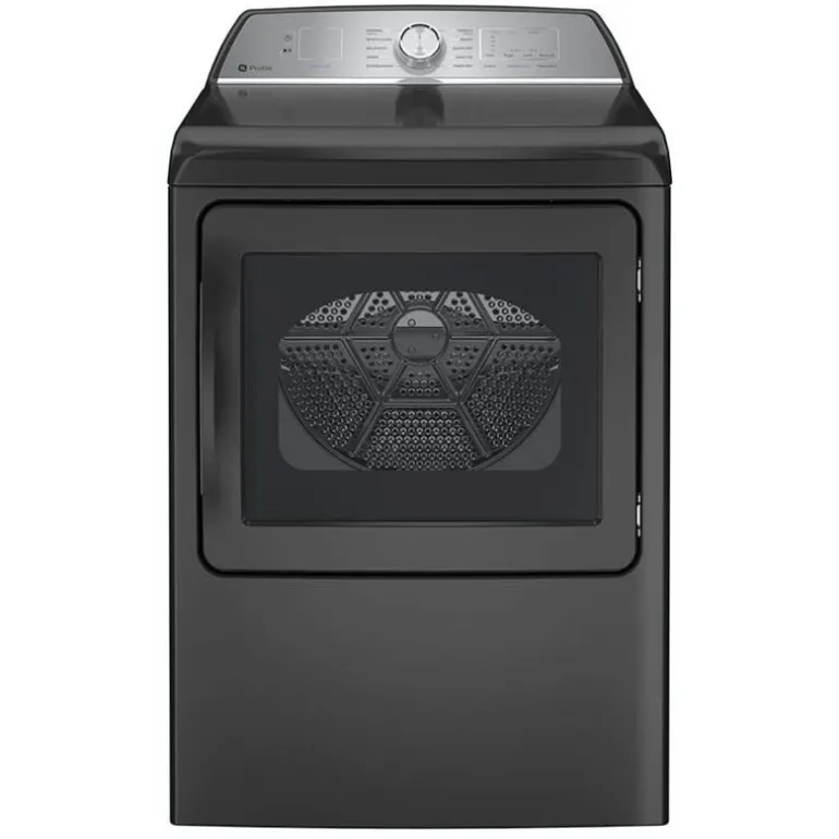 GE Profile Dryer Black Stainless 27" - PTD60EBMRDG