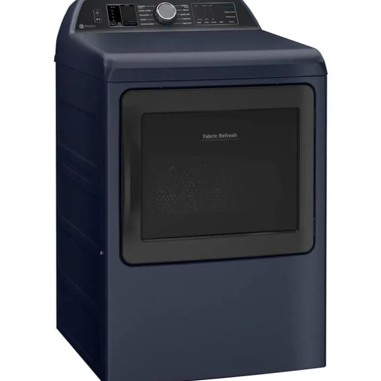 GE Profile Dryer Front-Load Sapphire Blue 28" - PTD90EBMTRS