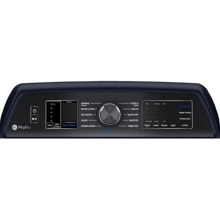 GE Profile Dryer Front-Load Sapphire Blue 28" - PTD90EBMTRS