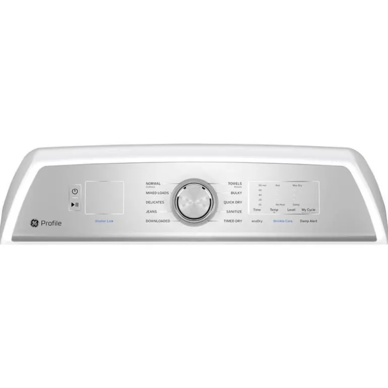 GE Profile Dryer White 27" - PTD60GBSRWS