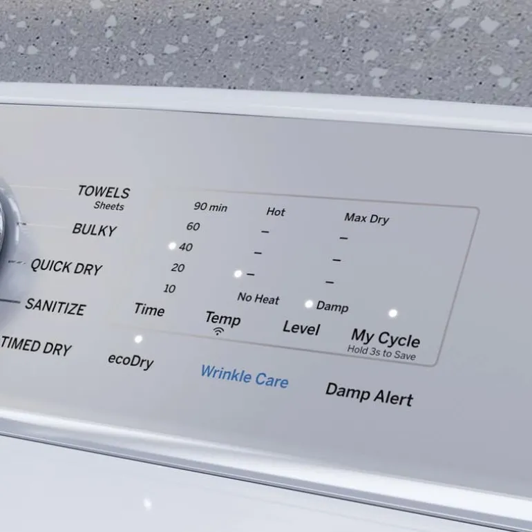 GE Profile Dryer White 27" - PTD60GBSRWS