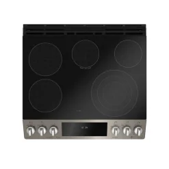 GE Profile Range Slate 30" Electric Glass-Ceramic - PCS940EMES