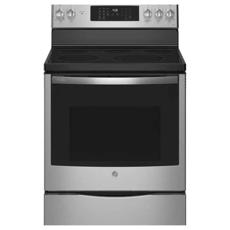 GE Profile Range Stainless Steel 30" Electric Glass-Ceramic - PCB900YVFS