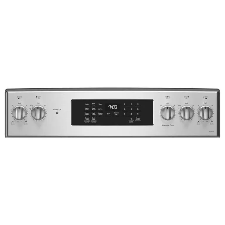 GE Profile Range Stainless Steel 30" Electric Glass-Ceramic - PCB900YVFS