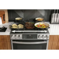 GE Profile Range Stainless Steel 30" Dual Energy Gas - PC2S930YPFS