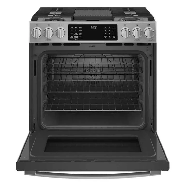 GE Profile Range Stainless Steel 30" Dual Energy Gas - PC2S930YPFS