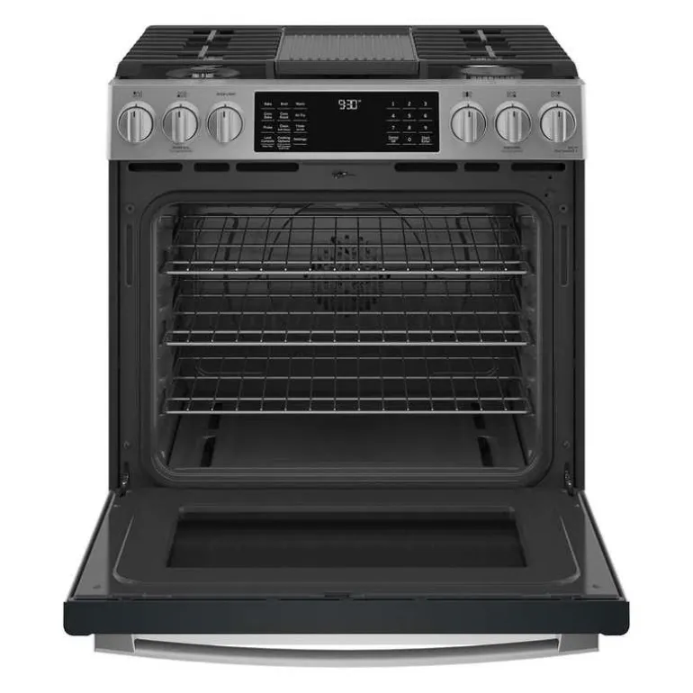 GE Profile Range Stainless Steel 30" Gaz Gas - PCGS930YPFS
