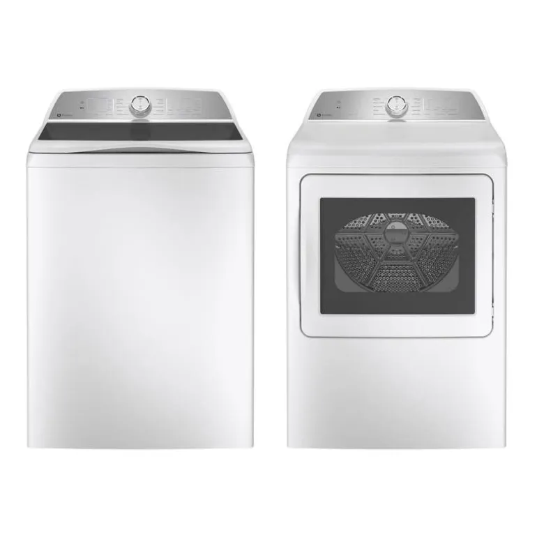 GE Profile Washer & Dryer Kit, White, Top-Load - PTW-PTD60