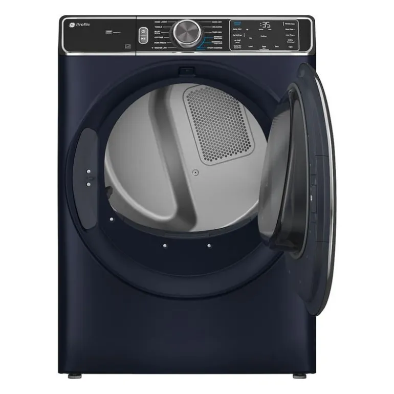 GE Profile Washer & Dryer Kit, Saphire Blue, Front-Load - PFW-PFD87