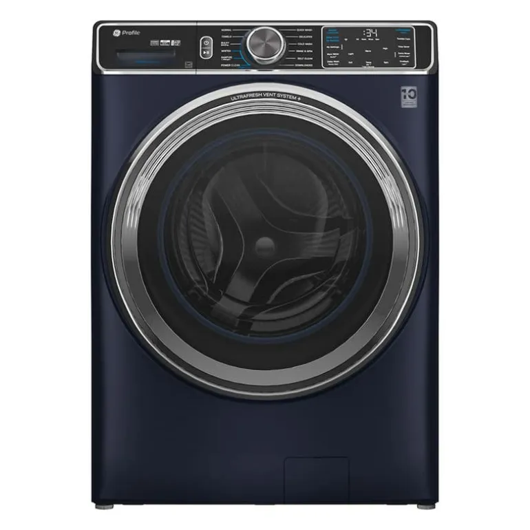 GE Profile Washer Front-Load Sapphire Blue 28" - PFW870SPVRS