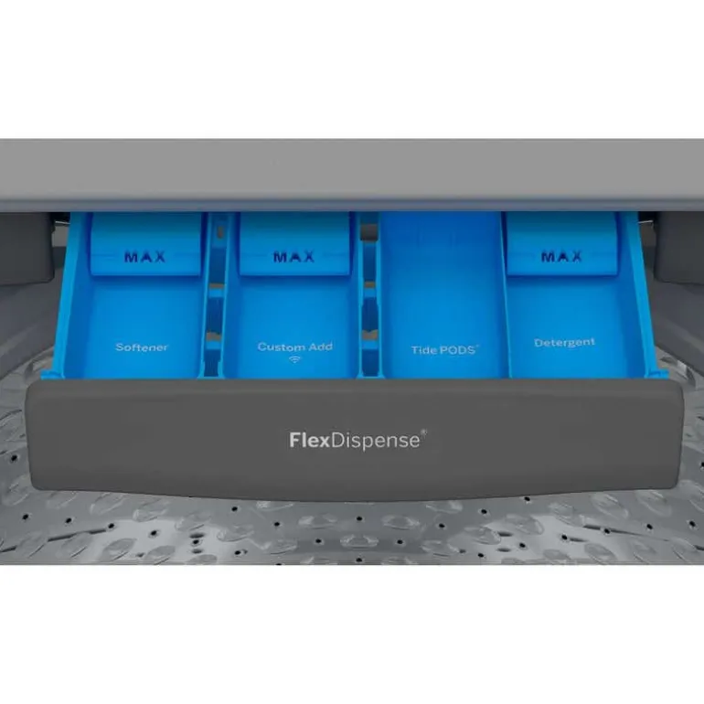 GE Profile Washer Top-Load Grey 28" - PTW700BPTDG
