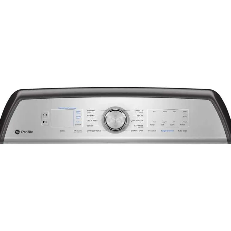 GE Profile Washer Top-Load Grey 28" - PTW600BPRDG